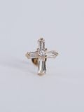  14K Elegant Cross Internal flatback 