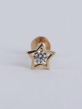  14K Star Internal flatback 
