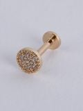  14K Golden Bloom Internal flatback 