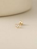  14K Mini Heart Piercing 