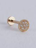  14K Golden Bloom Internal flatback 