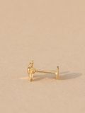  14K Bouquet Flower labret piercing 