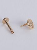  14K Golden Bloom Internal flatback 