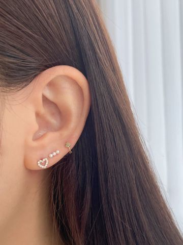  14K Mini Me Coin mini huggie 