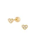  14K Mini Heart Piercing 