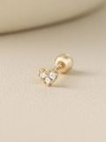  14K Mini Heart Piercing 