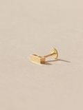  14K Bold Stick labret piercing 