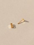  14K Bold Stick labret piercing 