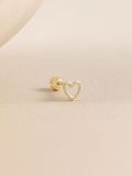  14K Baby Heart Piercing 