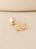  14K Bow Tie Piercing 