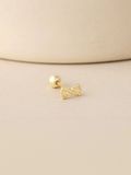  14K Bow Tie Piercing 
