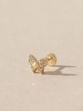  14K Gold Butterfly labret piercing 