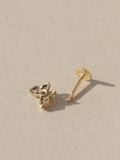  14K Gold Butterfly labret piercing 