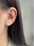  14K Shining cubic piercing (4 chấu) 