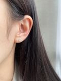  14K Shining cubic piercing (4 chấu) 