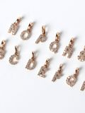  14k Alphabet pendant 