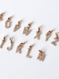  14k Alphabet pendant 