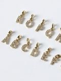  14k Alphabet pendant 