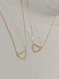  14K Heart necklace 