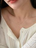  14K Heart necklace 