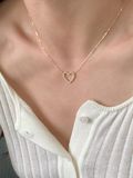  14K Heart necklace 