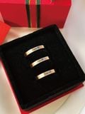  14K Engraved flat ring (bản 2.6mm) 
