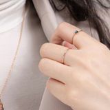  14K Slim Twist Ring 