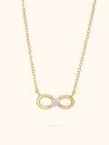  14K Infinity necklace 