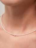  14K Pearl Smile necklace 