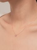  14K Ribbon necklace 