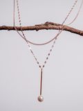  14K Layered Dou Necklace 