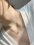  14K 6 Prong Cubic necklace (3 size) 
