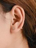  14K Thin huggie Piercing 