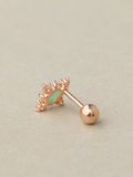  14K Blue land piercing 