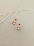  14K Pearl land piercing 