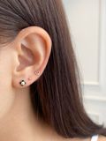  14K Pearl flower piercing 