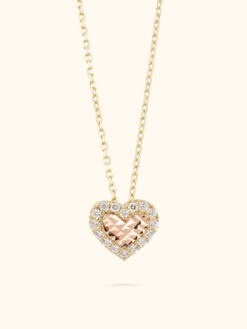  14K Shy love pendant 