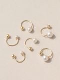  14K pearl C type piercing 