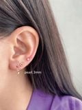  14K pearl C type piercing 