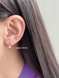  14K pearl C type piercing 