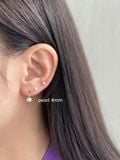  14K pearl C type piercing 