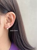  14K pearl C type piercing 