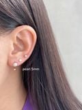  14K pearl C type piercing 