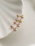 14K Pearl land piercing 