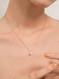  14K Mermaid's tear pendant 