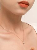  14K Stay crystal pendant 