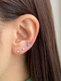  14K Opal ball piercing (8 colors) 