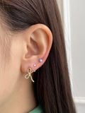  14K Opal ball piercing (8 colors) 