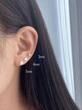  14K Opal ball piercing (8 colors) 