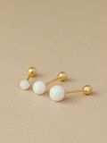  14K Opal ball piercing (8 colors) 